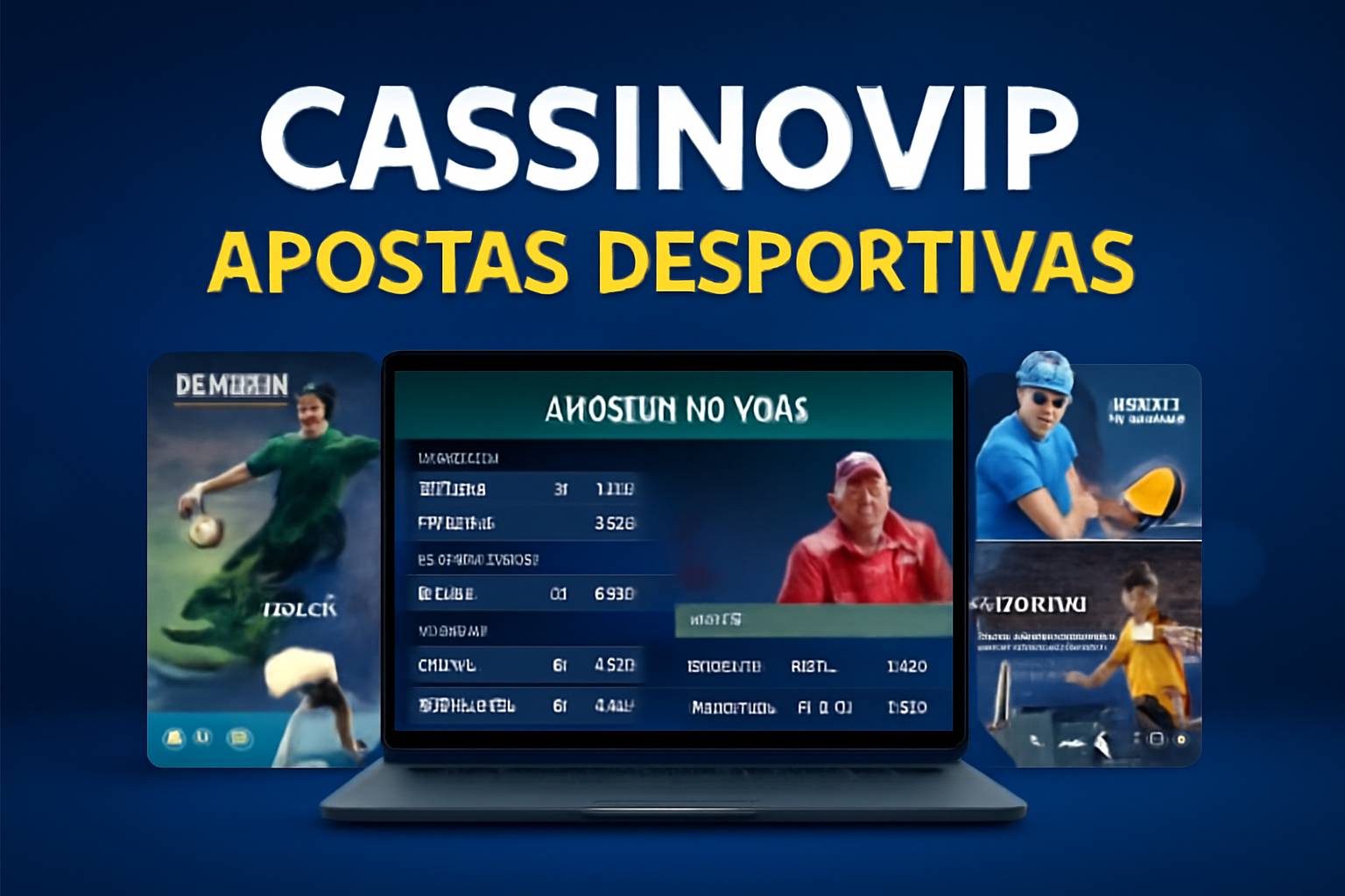 Apostas esportivas no cassino online CASSINOVIP